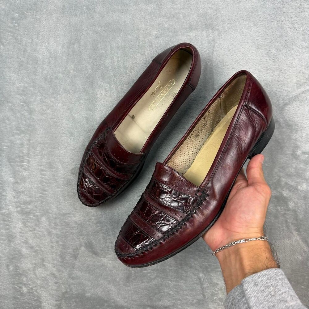 Florsheim Men's Burgundy and Brown Loafers
